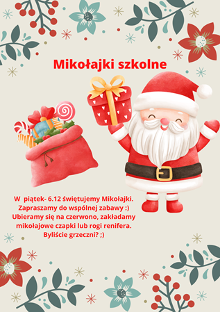 Mikołajki szkolne