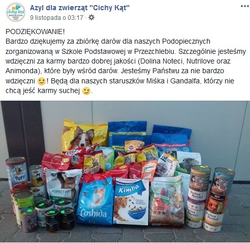 podziękowania